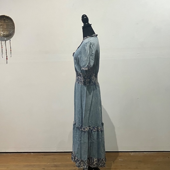 Red + Olive boho dress - Picture 8 of 15